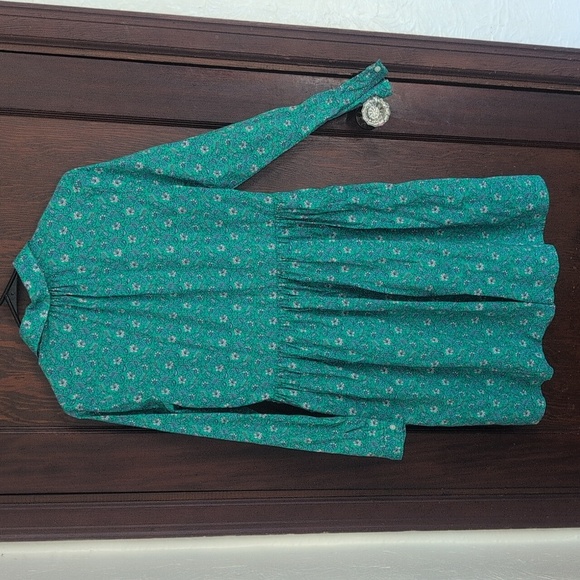 J. Crew Factory Paisley Dress with Pockets 4 - Picture 7 of 10